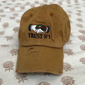 Brown Trust No.1 Embroidered Cap